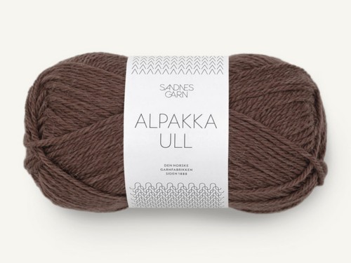 Włóczka Sandnes Garn Alpakka Ull brązowy 3571