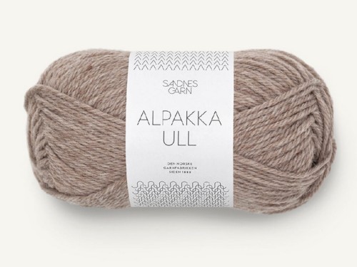 Włóczka Sandnes Garn Alpakka Ull beżowy melanż 2650