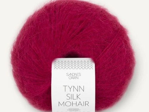 Włóczka Sandnes Garn Tynn Silk Mohair rumba red 4255