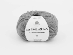 Włóczka Gabo Wool My Time Merino szary pył 9400