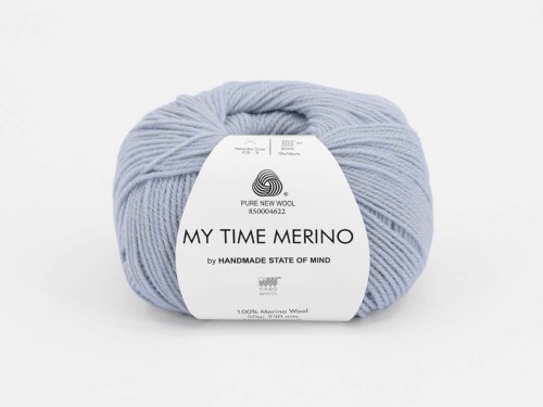 Włóczka Gabo Wool My Time Merino niebieski kryształ 9442