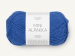Włóczka Sandnes Garn Mini Alpakka niebieski neon 5845