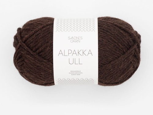 Włóczka Sandnes Garn Alpakka Ull kawowy 3581