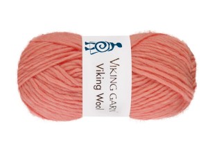 Włóczka Viking Garn viking wool koralowy 563