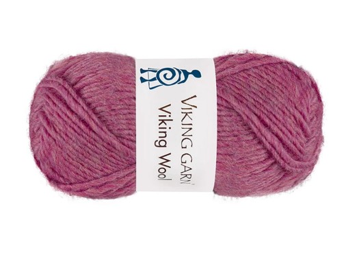 Włóczka Viking Garn viking wool fuksja 561