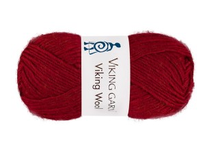 Włóczka Viking Garn viking wool czerwony 560