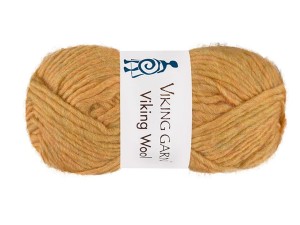 Włóczka Viking Garn viking wool musztardowy 545
