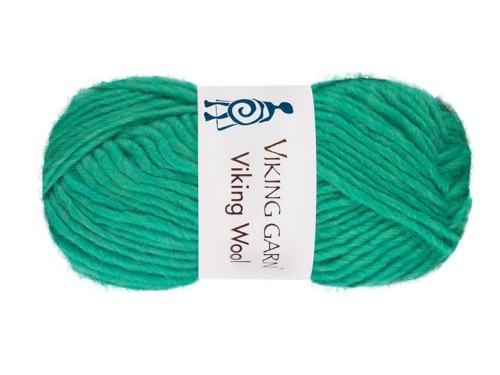 Włóczka Viking Garn viking wool zielony 530