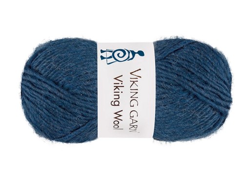 Włóczka Viking Garn viking wool marynarski granat 526