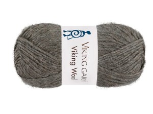 Włóczka Viking Garn viking wool ciemny ciemny szary melanż 515
