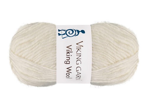 Włóczka Viking Garn viking wool biały 500