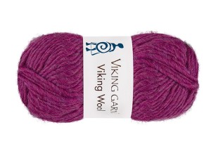 Włóczka Viking Garn viking wool ciemny róż 566