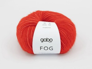 Włóczka Gabo Wool Fog  szkarłatna czerwień 6301