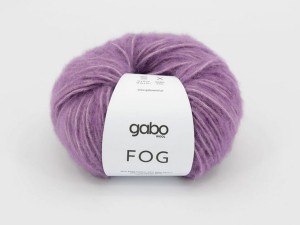 Włóczka Gabo Wool Fog liliowy 6629