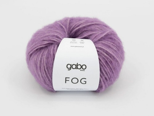 Włóczka Gabo Wool Fog liliowy 6629