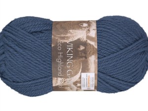 Włóczka Viking Garn Eco Highland Wool jeans 222