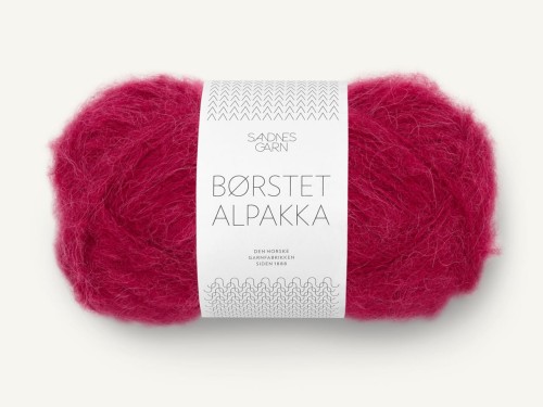 Włóczka Sandnes Garn Borstet Alpakka rumba red 4255