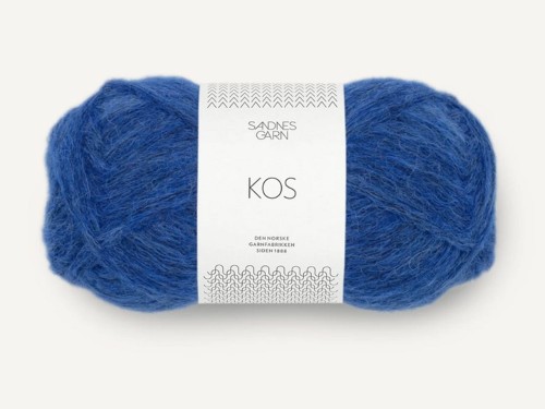 Włóczka Sandnes Garn Kos niebieski neon 5845