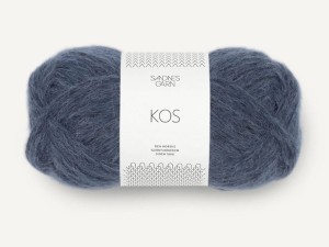 Włóczka Sandnes Garn Kos granatowy melanż 6064