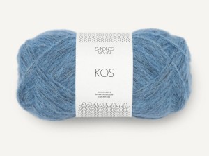Włóczka Sandnes Garn Kos niebieski melanż 6053