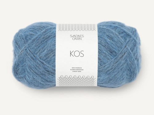 Włóczka Sandnes Garn Kos niebieski melanż 6053