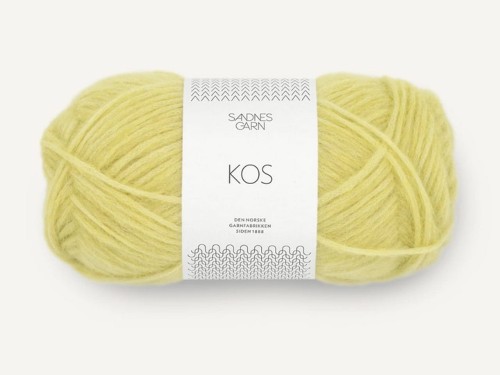 Włóczka Sandnes Garn Kos limonka 9512