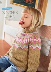 Kids 2307 Sandnes Garn magazyn ze wzorami dla dzieci na druty