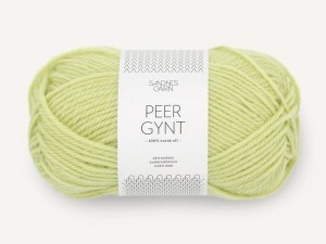 Włóczka Sandnes Garn Peer Gynt limonkowy poncz 9523