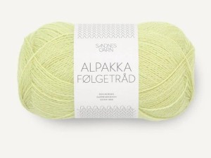 Włóczka Sandnes Garn Alpakka Folgetrad 9523 limonkowy poncz