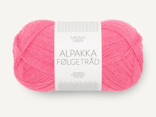 Włóczka Sandnes Garn Alpakka Folgetrad 4315 guma balonowa