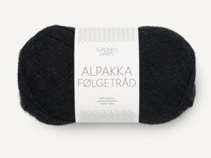 Włóczka Sandnes Garn Alpakka Folgetrad 1099 czarny