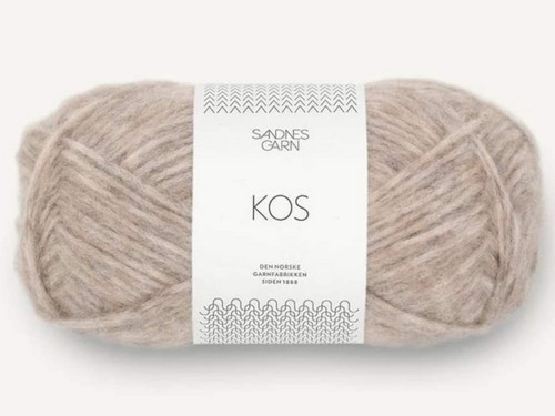 Włóczka Sandnes Garn Kos beżowy melanż 2611