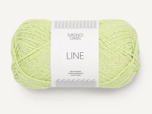 Włóczka Sandnes Garn  Line jasna limonka 9312