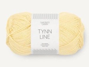 Włóczka Sandnes Garn Tynn  Line maślany żółty 2112