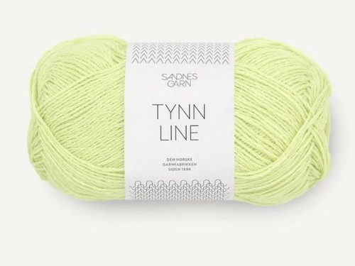 Włóczka Sandnes Garn Tynn  Line jasna limonka 9312