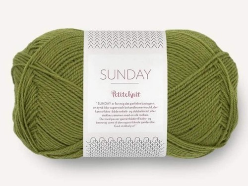 Włóczka Sandnes Garn Sunday by PetiteKnit matcha 9564