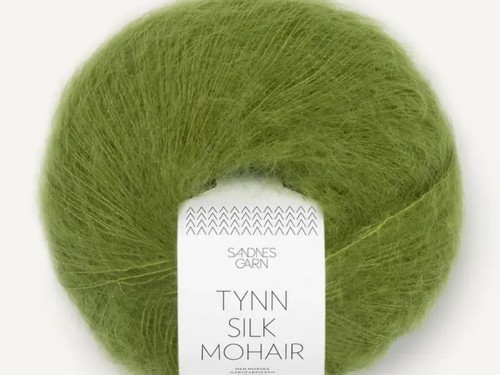 Włóczka Sandnes Garn Tynn Silk Mohair matcha 9564