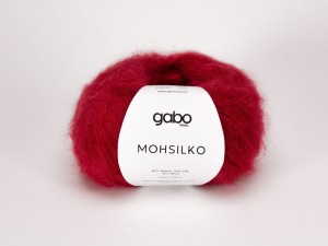 Włóczka Gabo Wool Mohsilko wino 4015