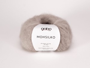 Włóczka Gabo Wool Mohsilko owsiankowy pył 4218
