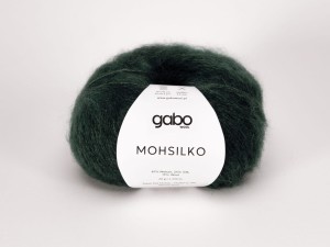 Włóczka Gabo Wool Mohsilko  leśna zieleń 4958