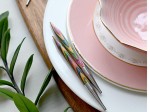 Druty drewniane krótkie do łączenia z żyłką SYMFONIE KnitPro 12.00 mm