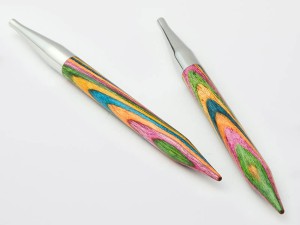 Druty drewniane długie do łączenia z żyłką SYMFONIE KnitPro 10.00 mm