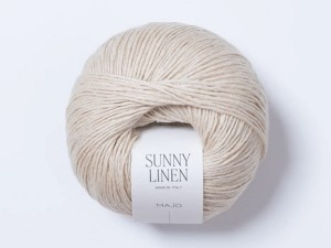 Włóczka Majo Garn Sunny Linien ecru