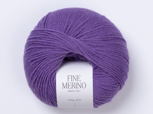 Włóczka Majo Garn Fine Merino lavender