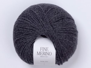 Włóczka Majo Garn Fine Merino charcoal