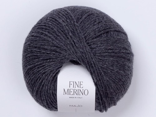 Włóczka Majo Garn Fine Merino charcoal