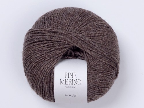 Włóczka Majo Garn Fine Merino walnut