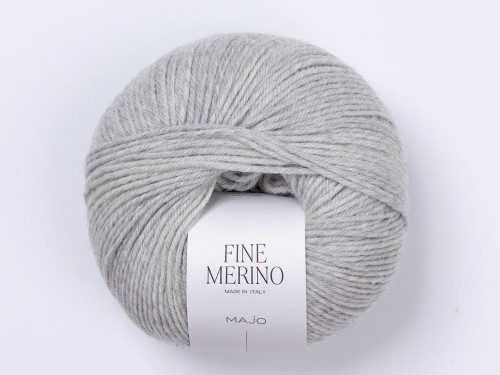 Włóczka Majo Garn Fine Merino grey