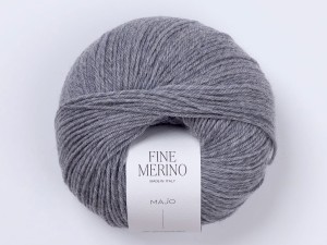 Włóczka Majo Garn Fine Merino slate