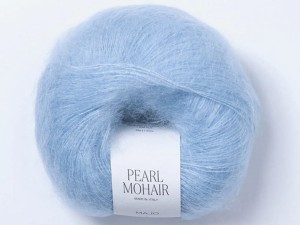 Włóczka Majo Garn Pearl Mohair sky blue 501